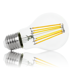 Żarówka filament LED E27 - duży gwint A60 12W 1200lm biała neutralna