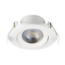 Lampa wpuszczana downlight LED 7W 560lm średnica 9,5 cm IP44