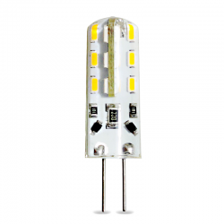 Żarówka LED 12V G4 24xSMD 3014 1,5W biała ciepła ZS.053