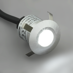 Oświetlenie schodowe LED 0,5W IP65 230V LZ.112 alu