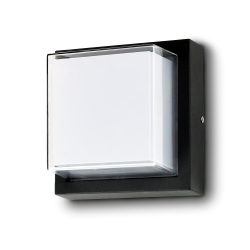 Zewnętrzna lampa ścienno sufitowa LED 15W IP54 kwadrat