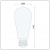Żarówka LED FILAMENT E27 ST64 8W AMBER biała ciepła